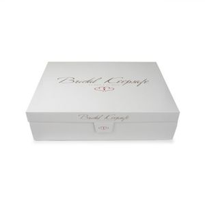 BRIDAL KEEPSAFE WHITE ACID-FREE WEDDING GOWN BOX 30" X 21" X 8"
